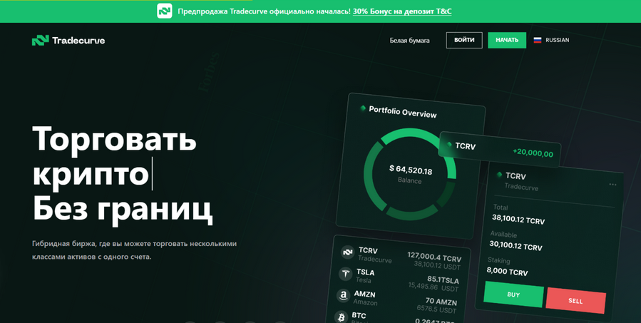 Tradecurve — очередной обман?