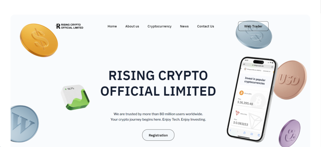RisingCrypto: криптоброкер, который оказался мошенником?